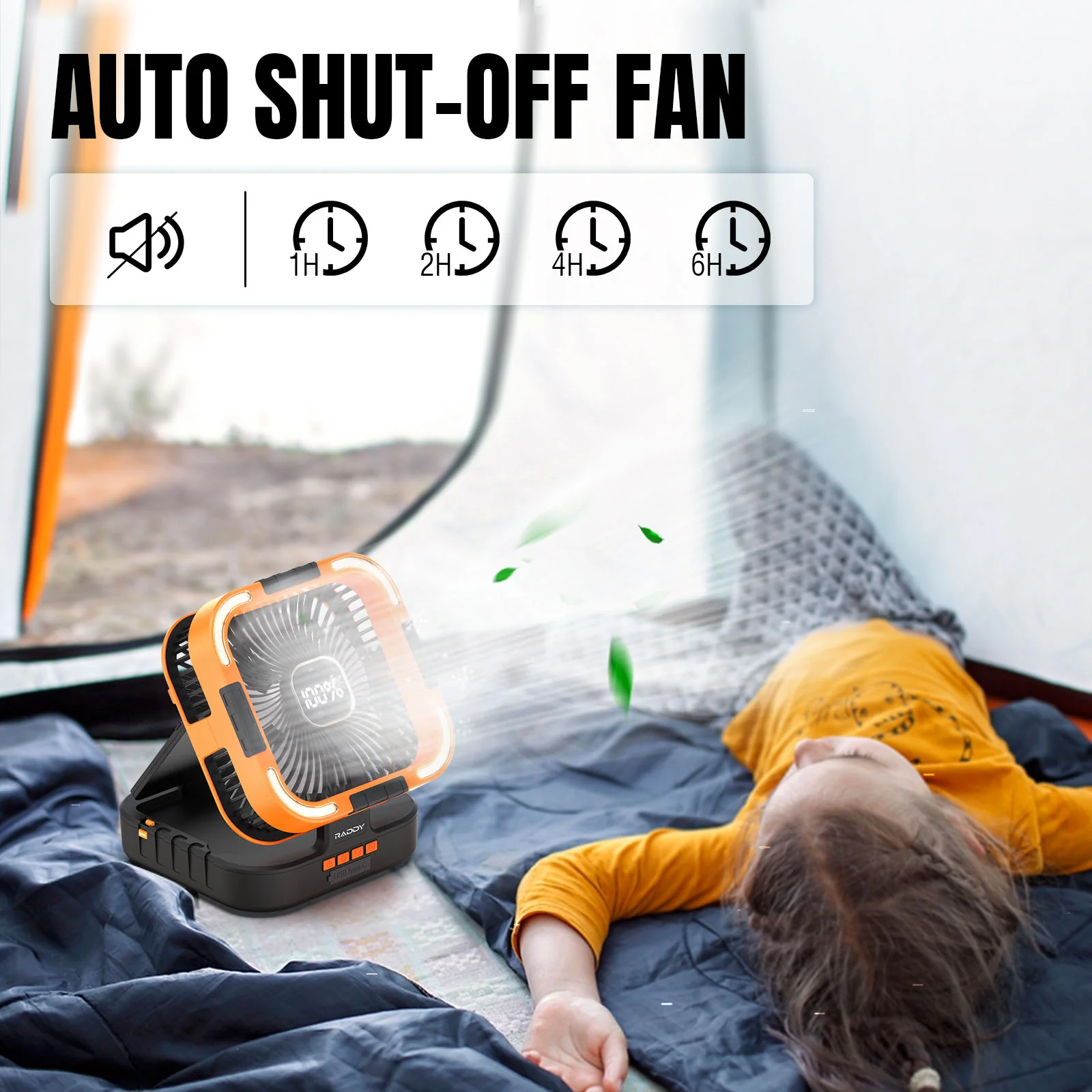 CF3 Rechargeable Camping Fan - Image 6