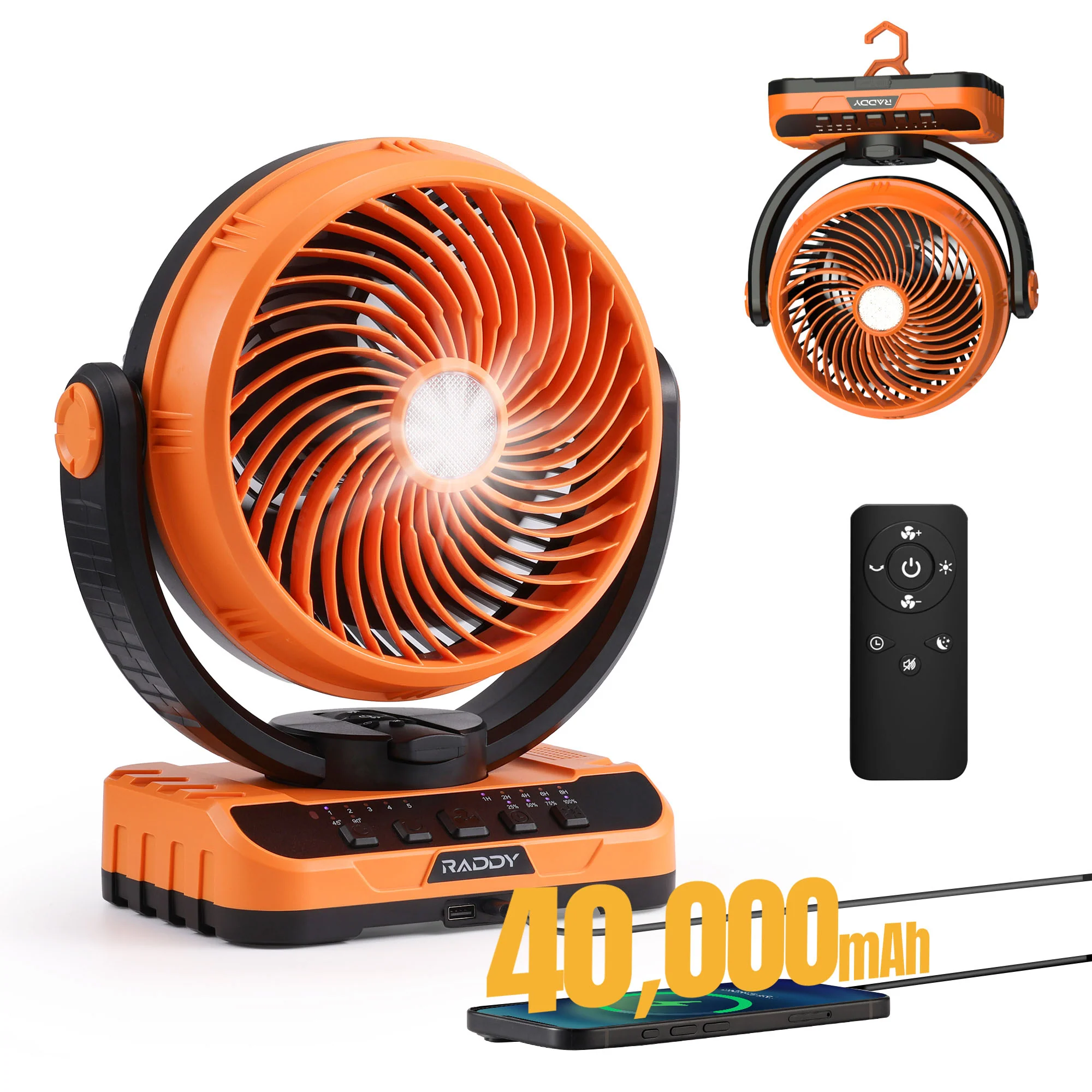 CF5 Rechargeable Camping Fan