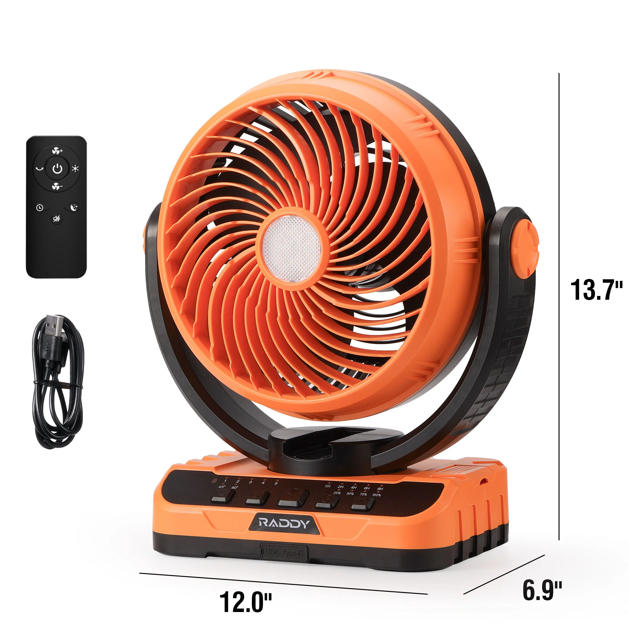 CF5 Rechargeable Camping Fan - Image 7