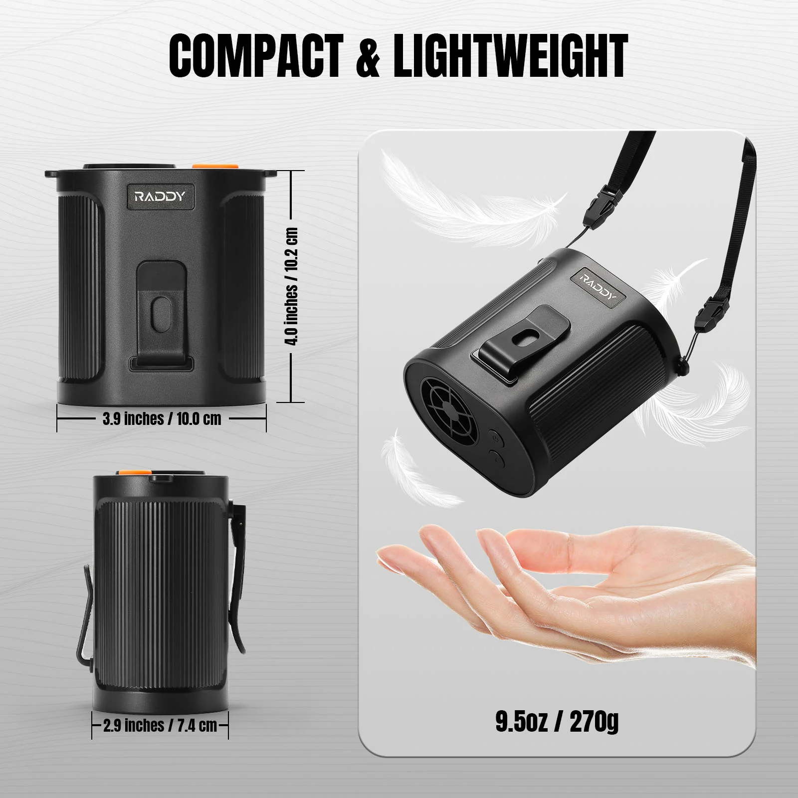 CF6 Portable Waist Fan - Image 6