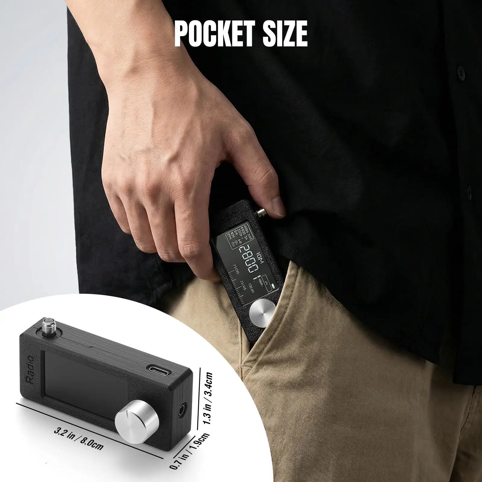 Mini Radio All-Band DSP Radio - Image 4