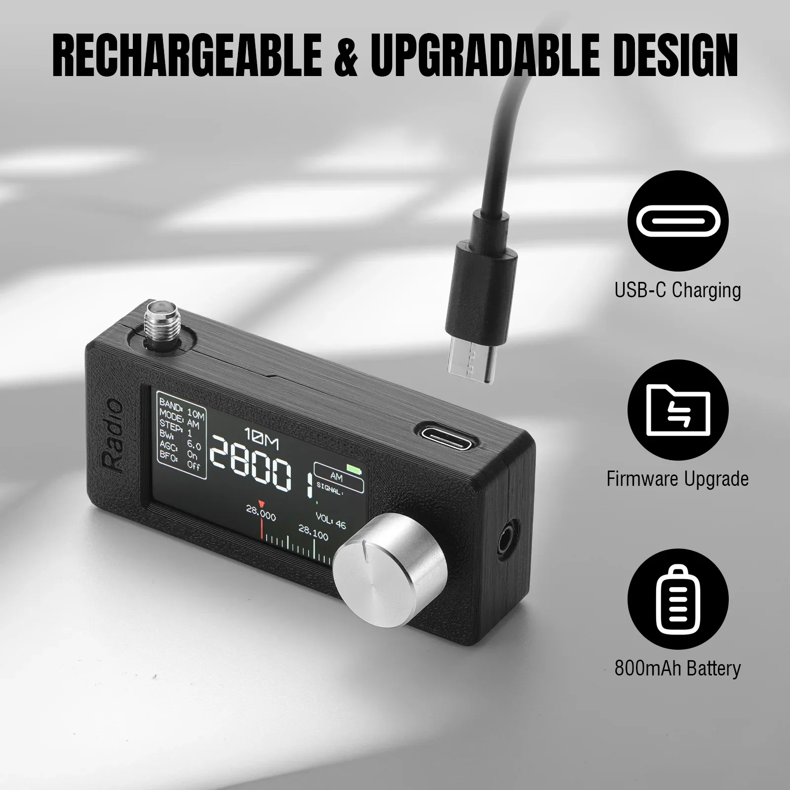 Mini Radio All-Band DSP Radio - Image 5