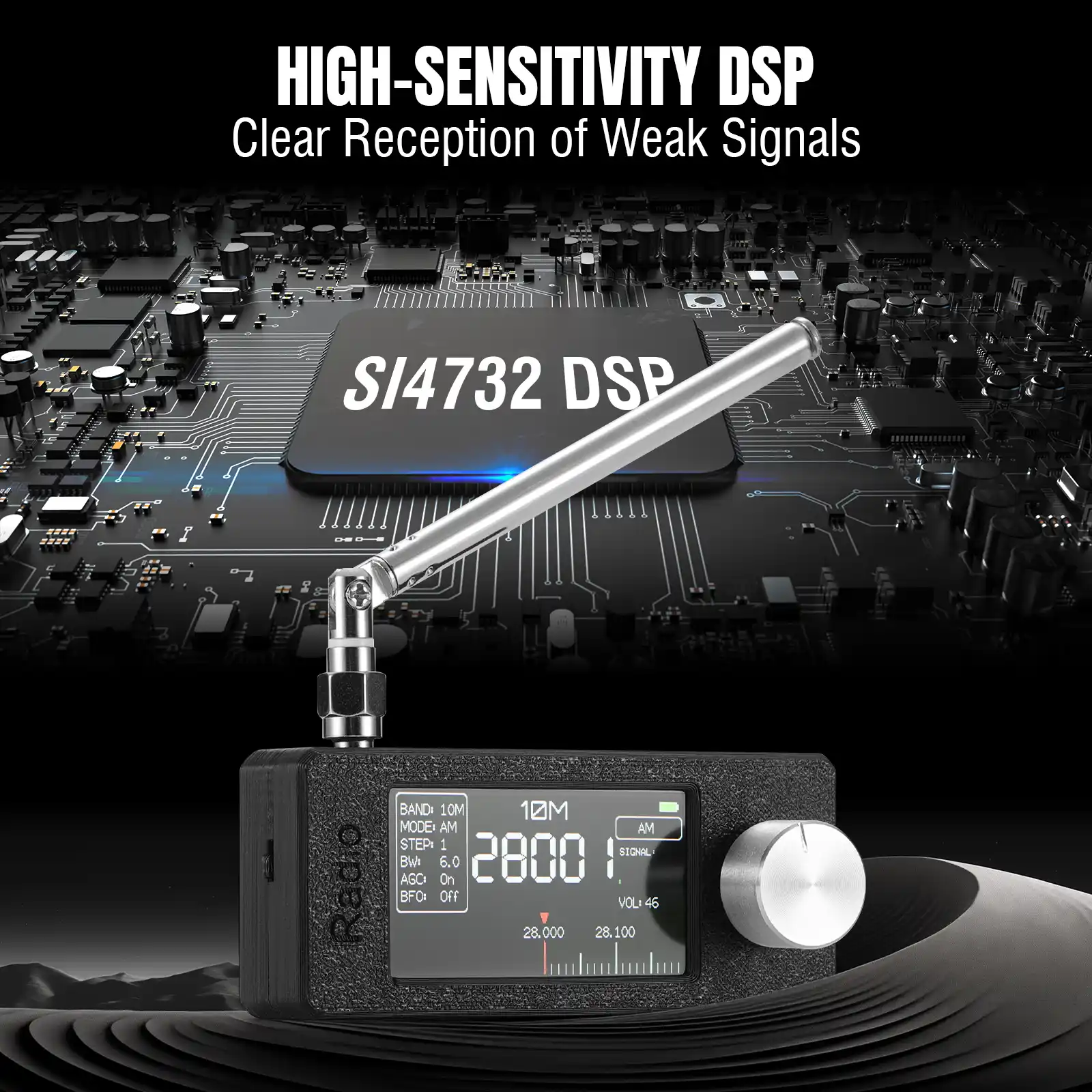 Mini Radio All-Band DSP Radio - Image 6