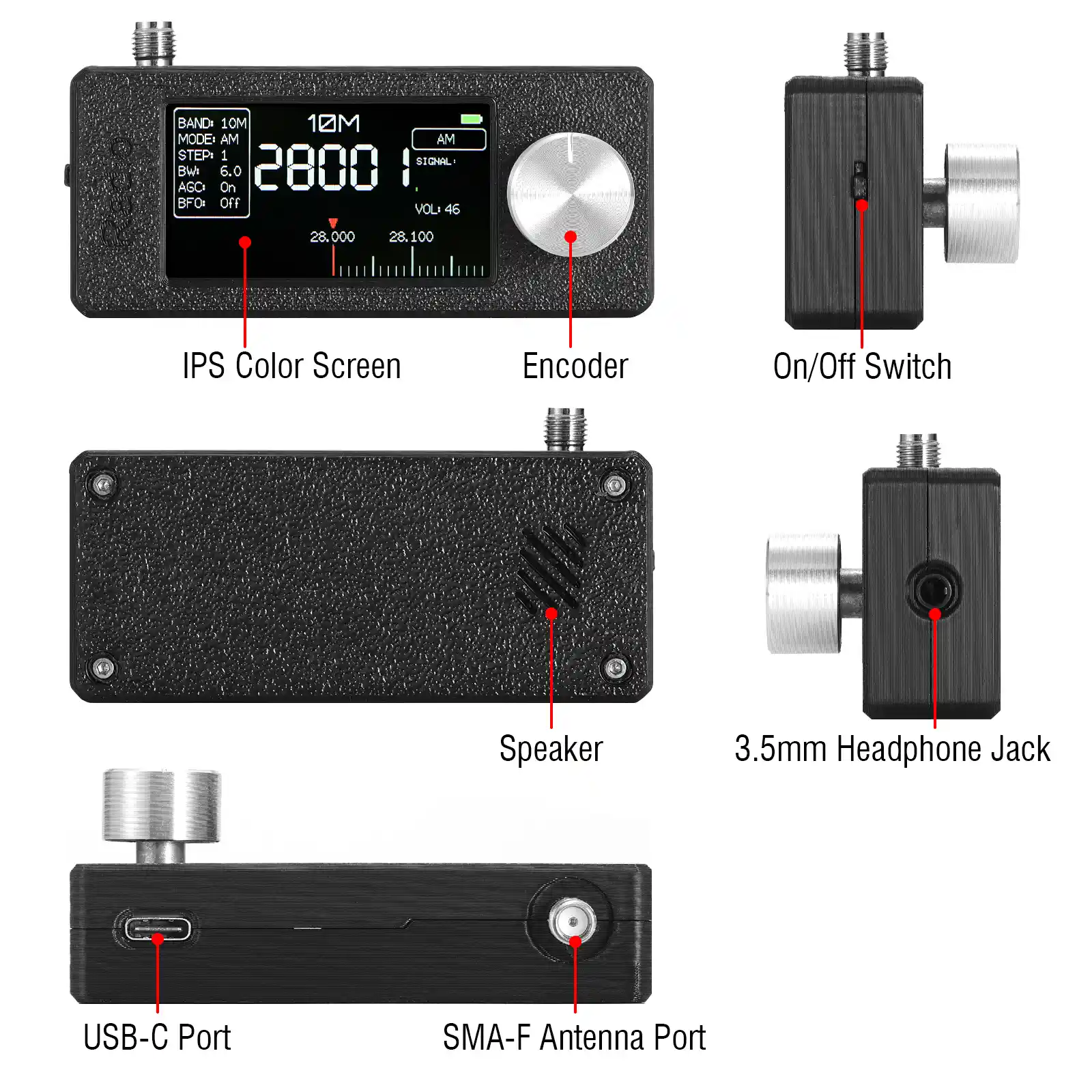 Mini Radio All-Band DSP Radio - Image 7