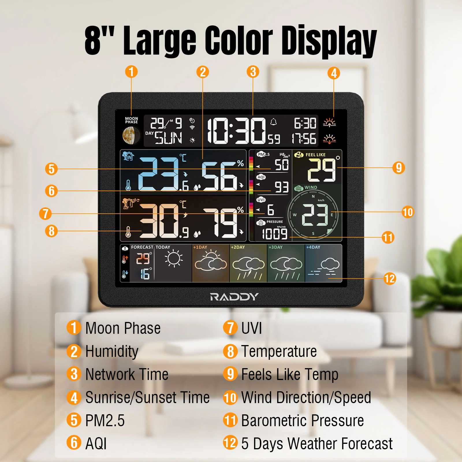 N80 Smart Wi-Fi Weather Station - Image 13