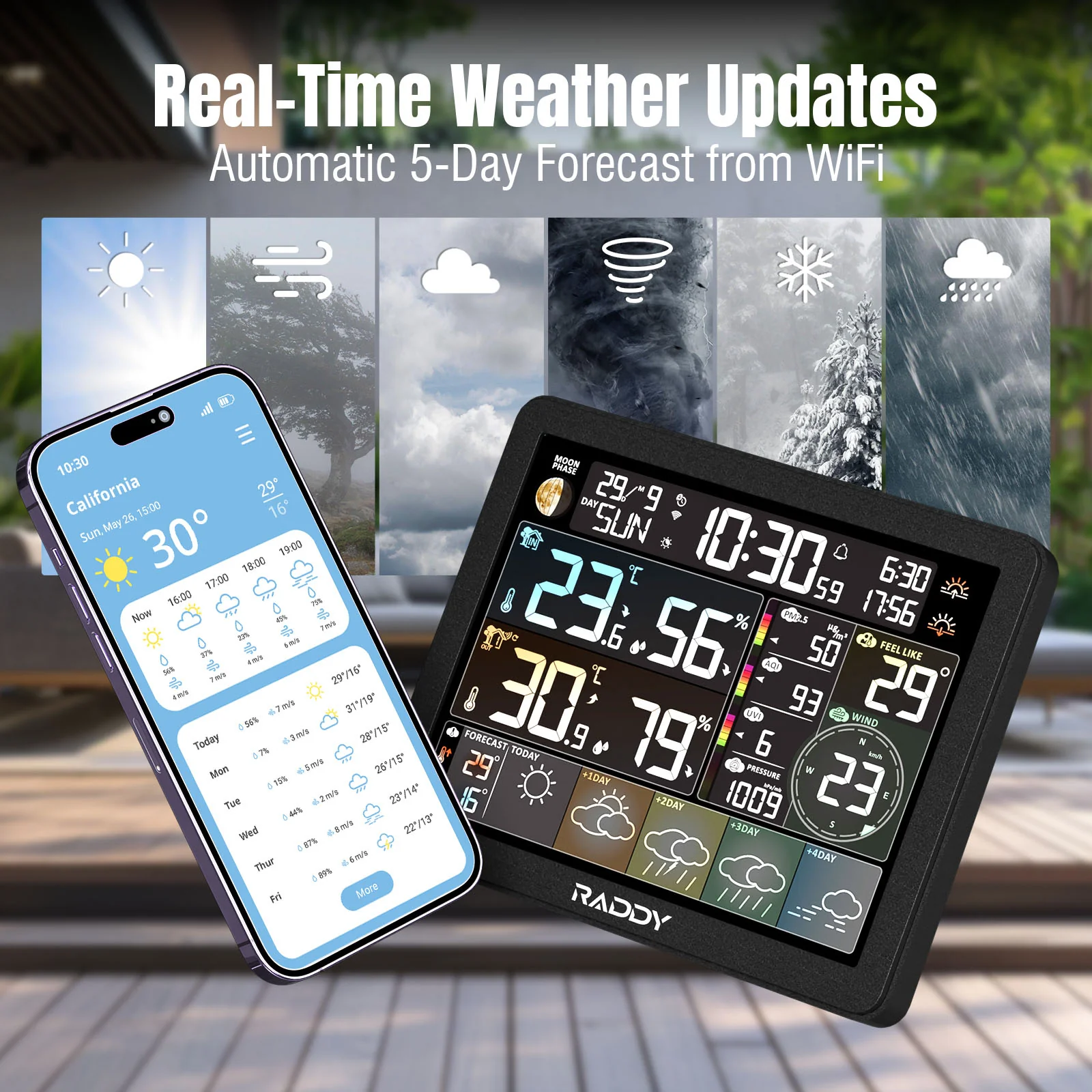 N80 Smart Wi-Fi Weather Station - Image 3