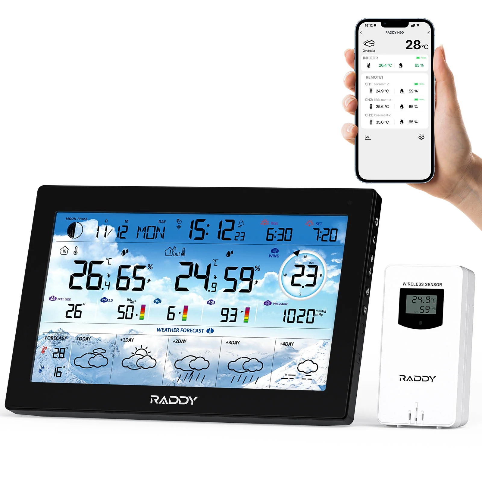 N90 Wi-Fi Weather Station