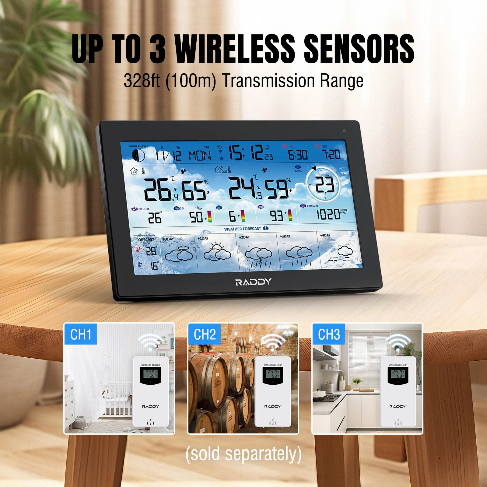 N90 Wi-Fi Weather Station - Image 8
