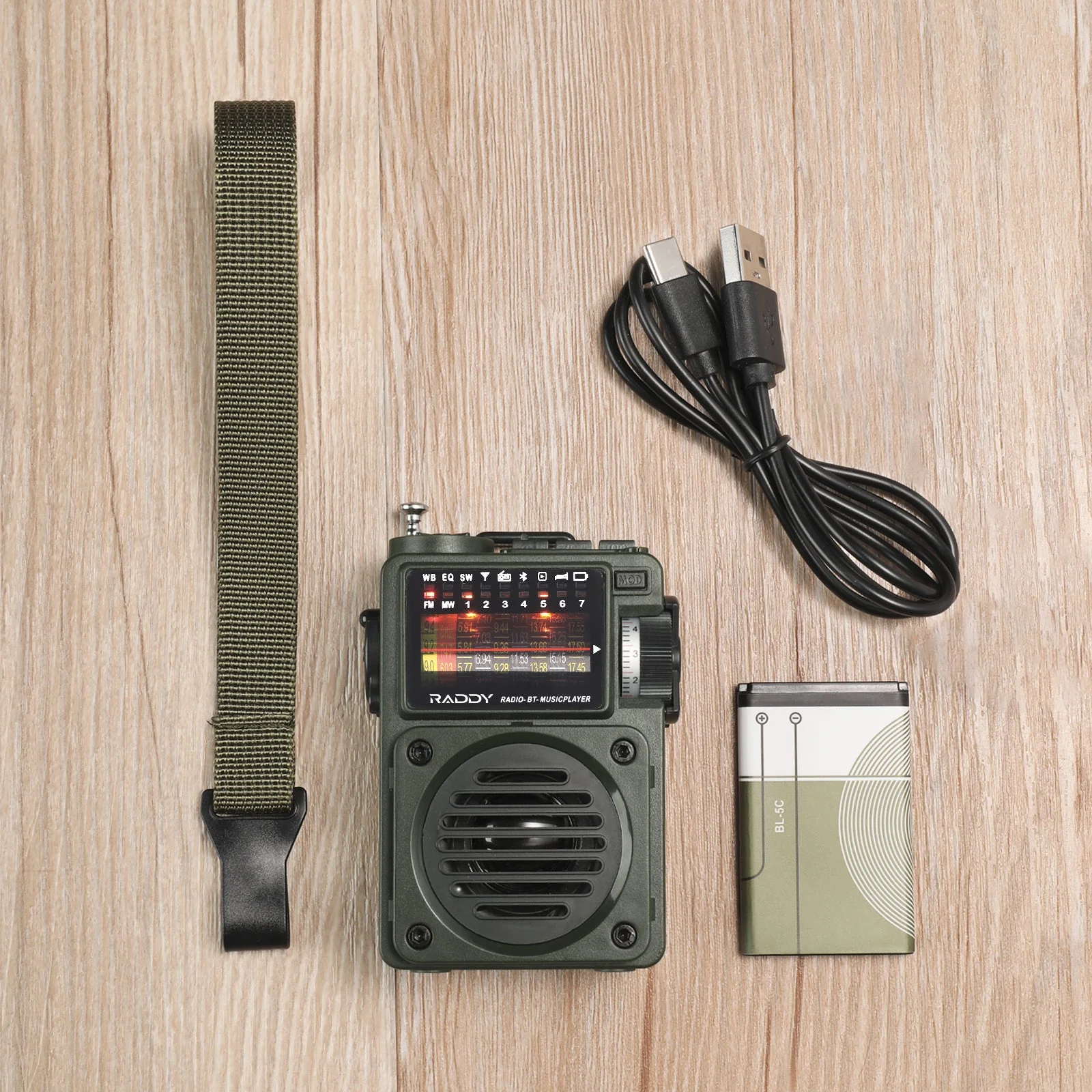[Open Box] RF750 Retro AM/FM/SW/WB Radio - Image 8