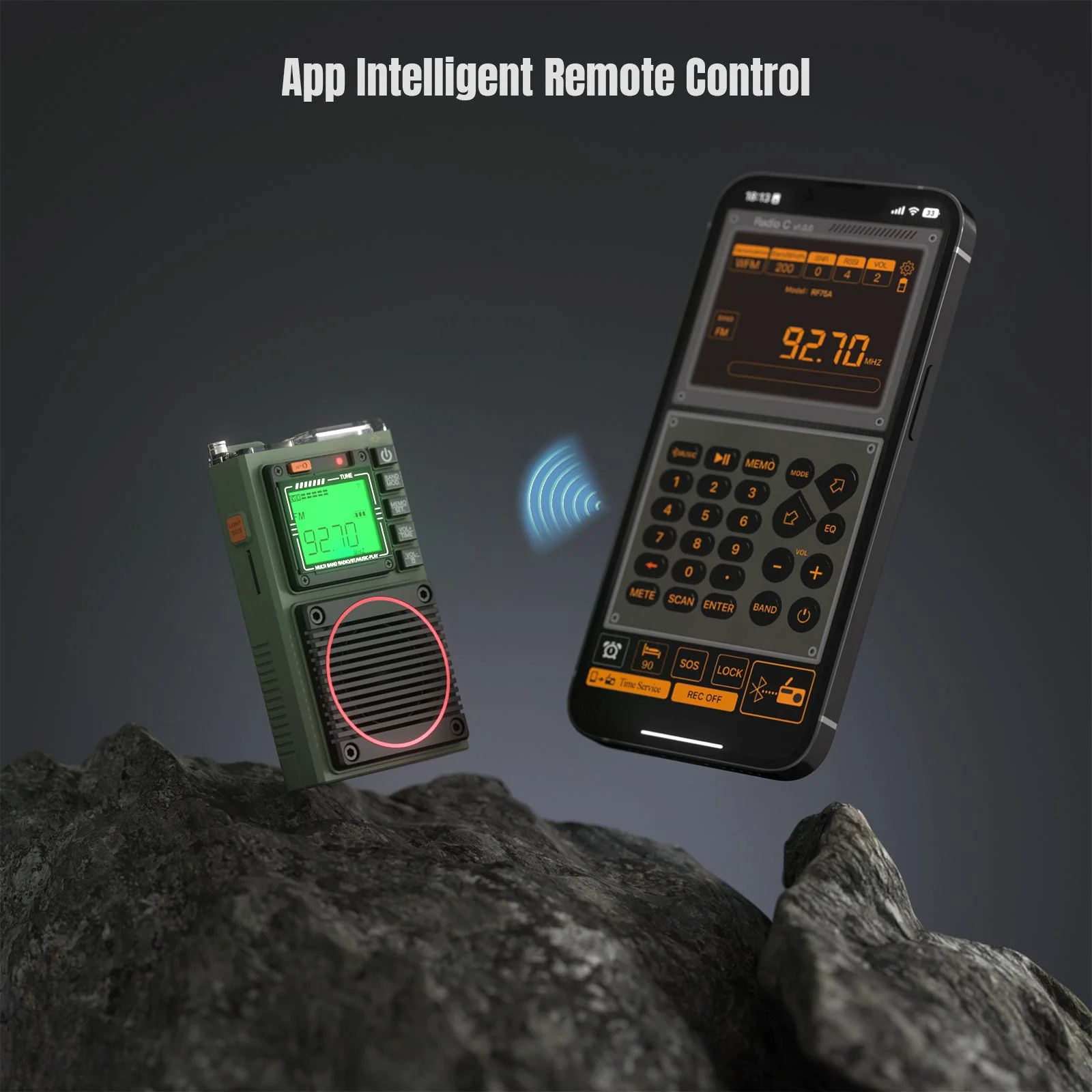[Open Box] RF75A APP Control SW Radio - Image 5