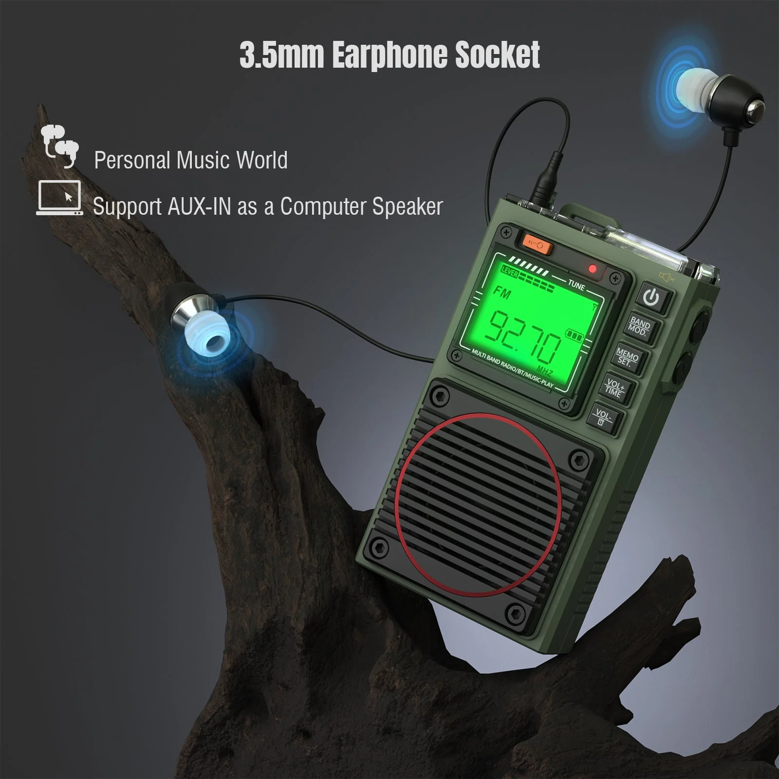 [Open Box] RF75A APP Control SW Radio - Image 7