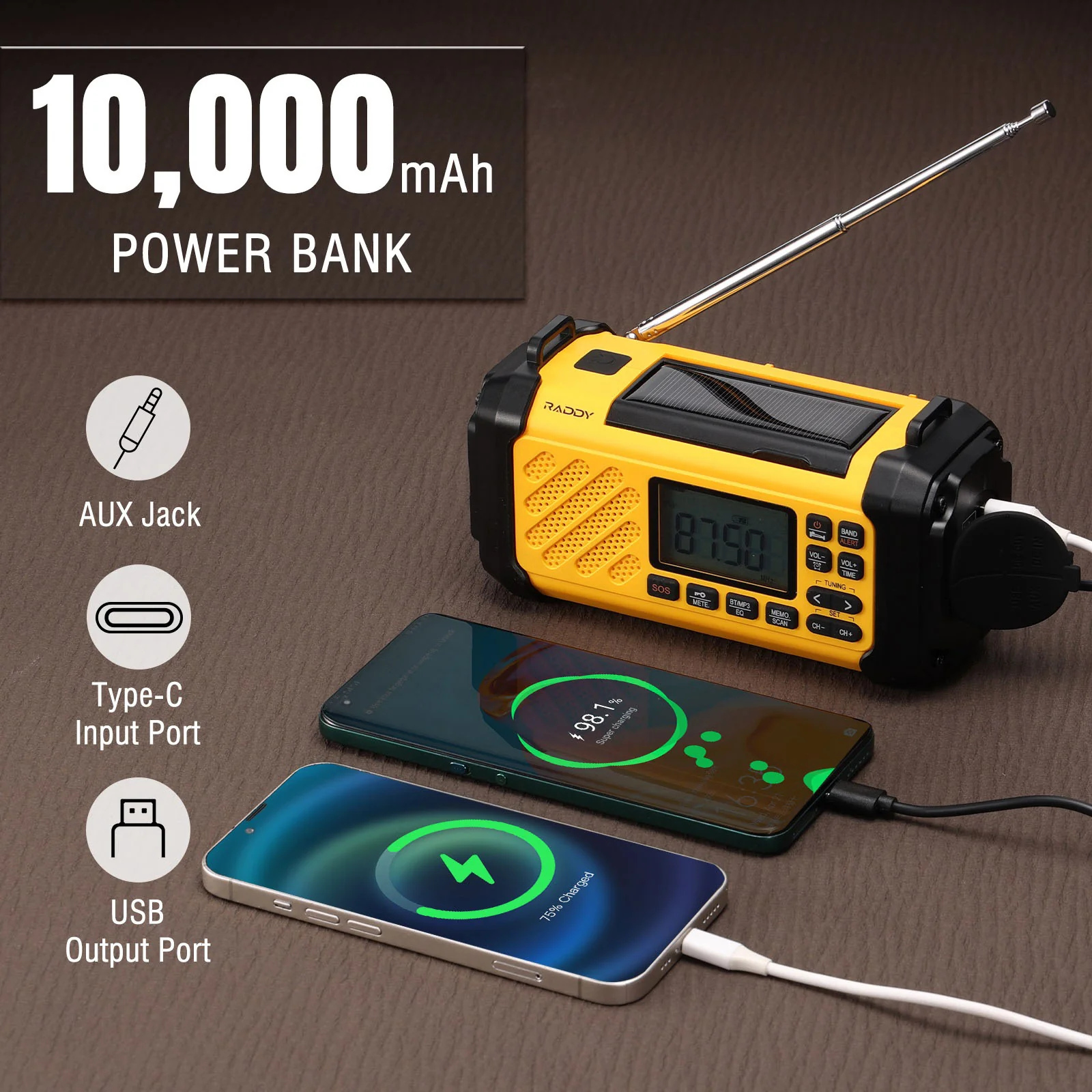 SH-906 Emergency Radio - Image 6