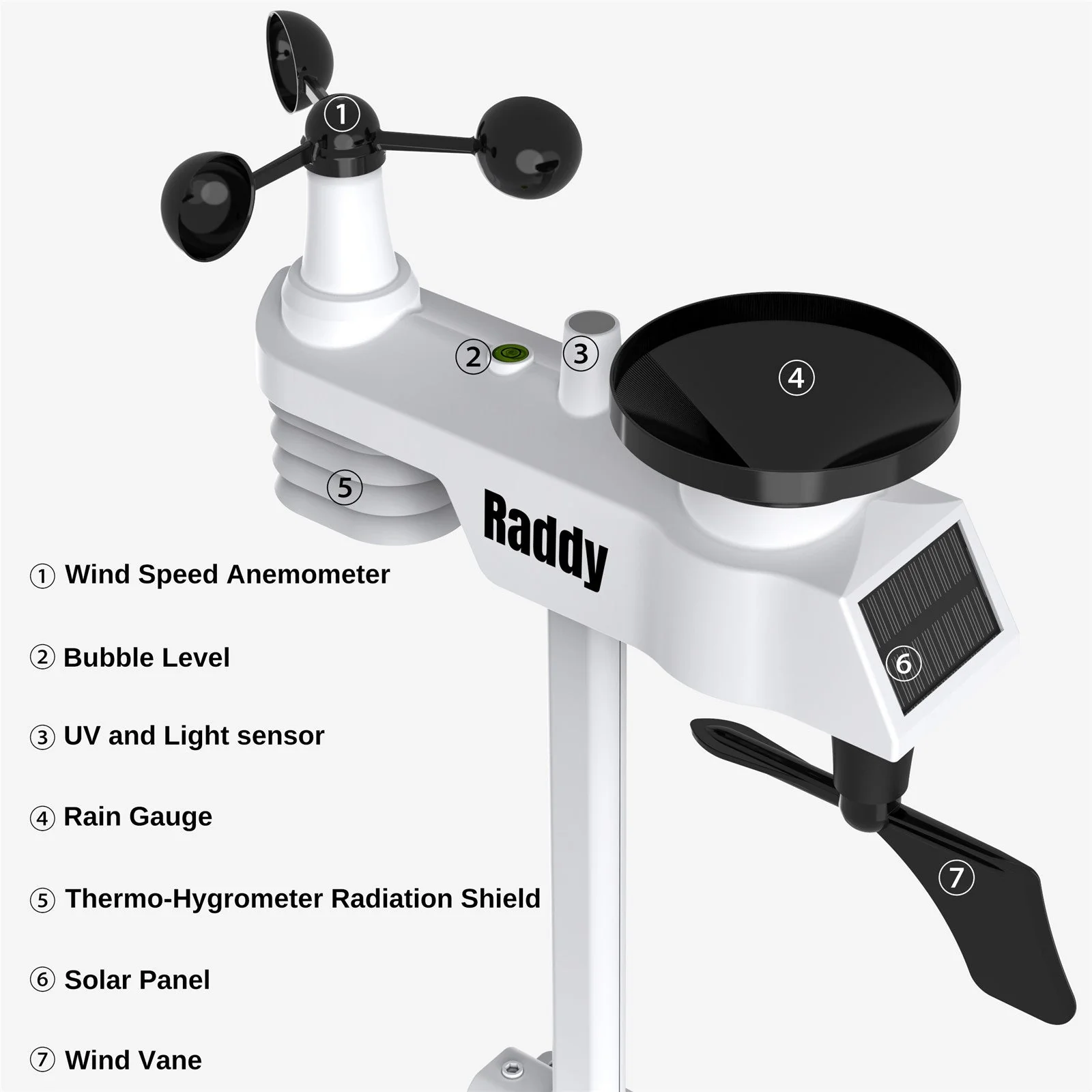 [Open Box] WF-100C Professional Weather Station - Image 4