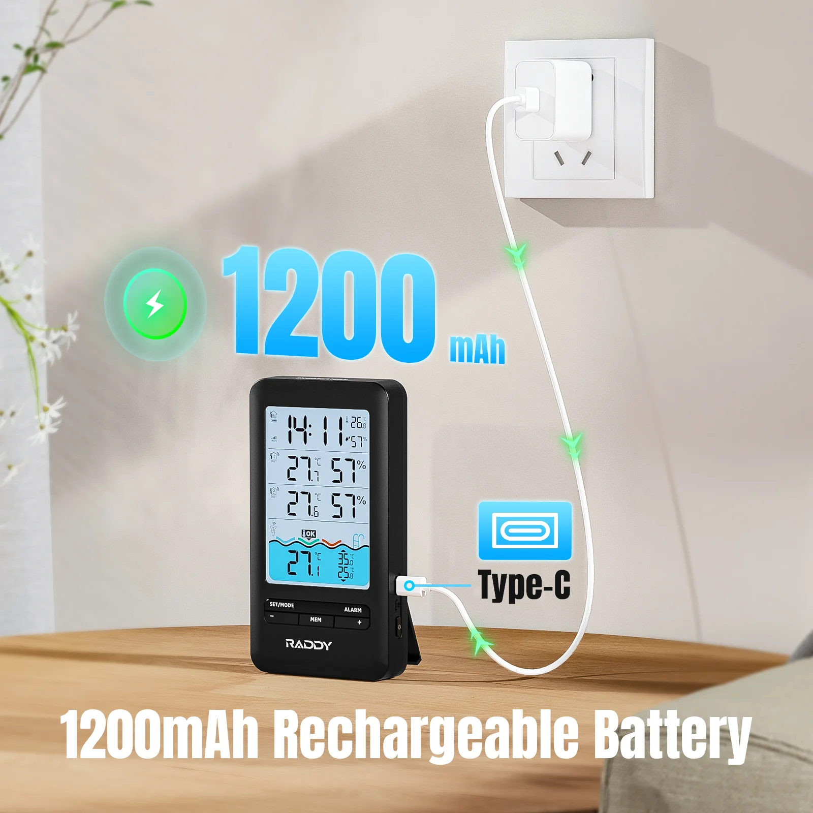 PT-3 Wi-Fi Pool Thermometer - Image 4