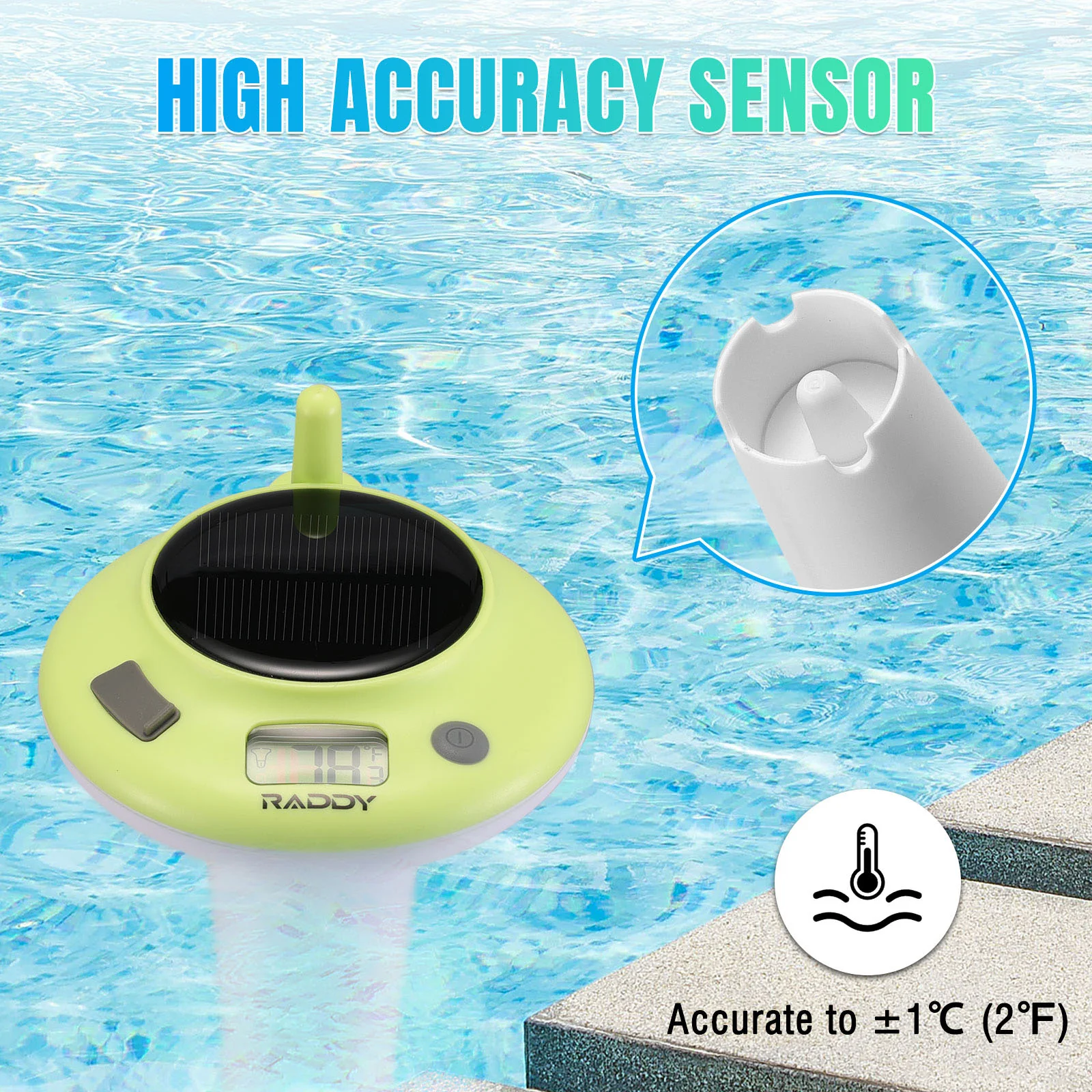 PT-5 Solar Pool Thermometer - Image 4