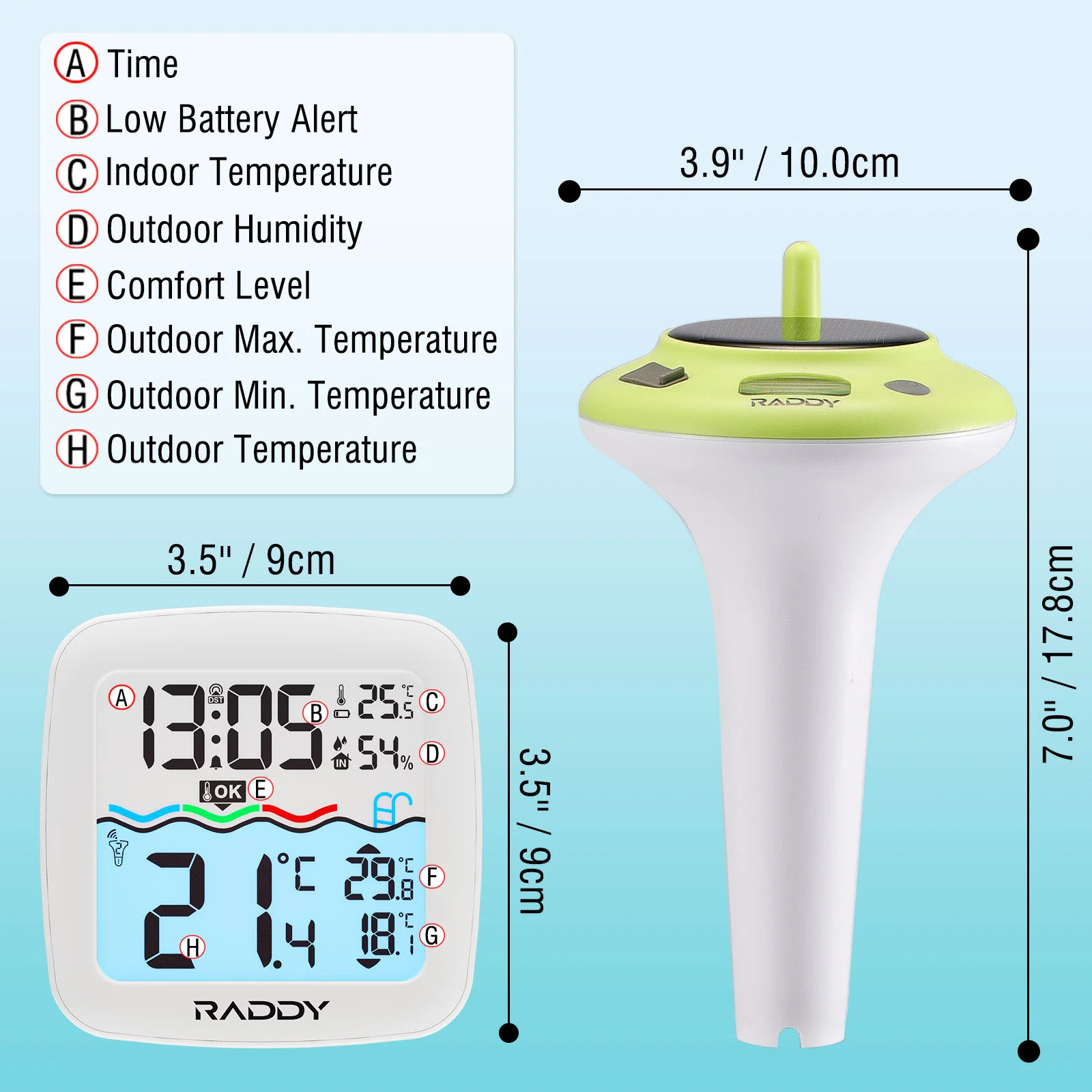 PT-5 TN Wireless Pool Thermometer - Image 4