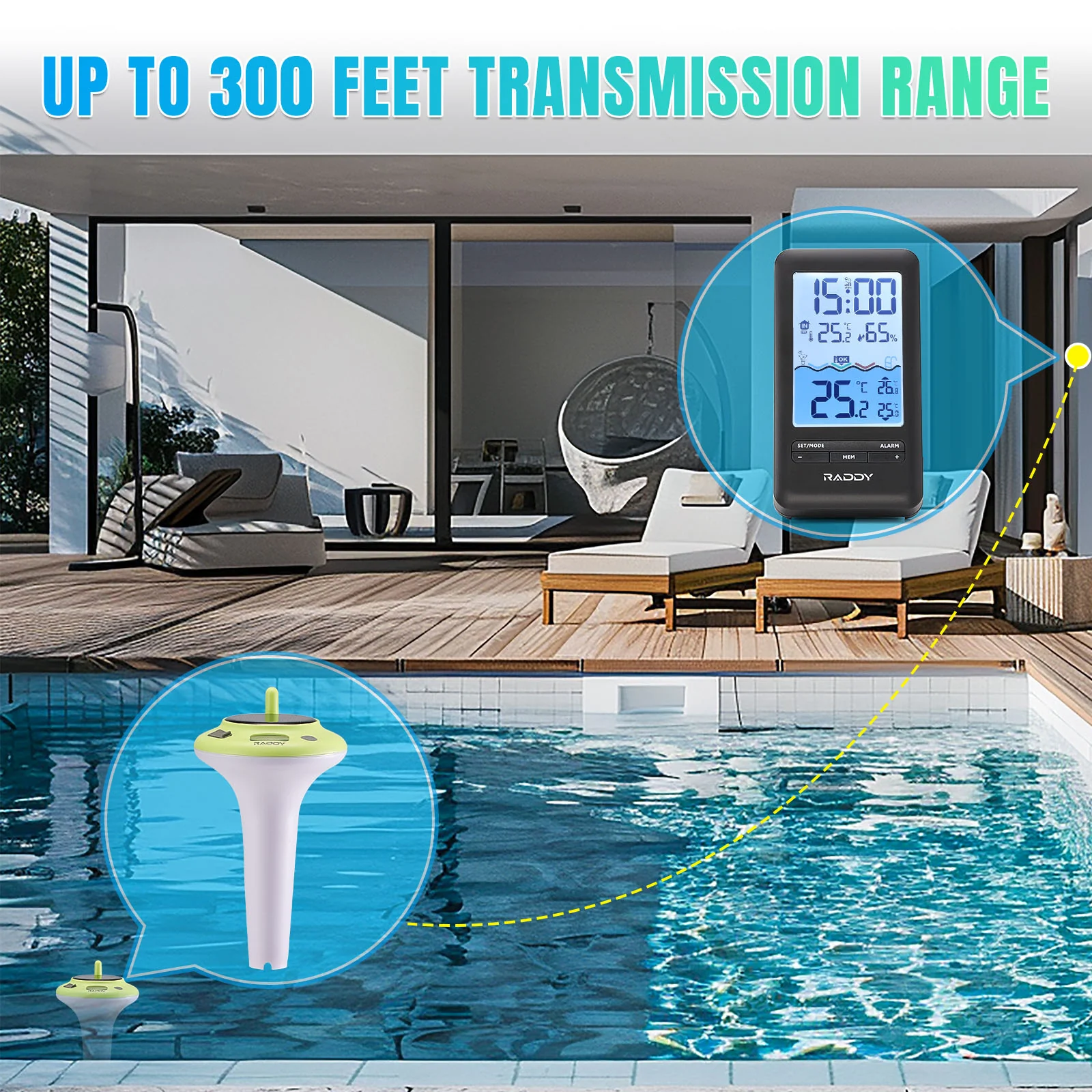 PT-5 Wi-Fi Pool Thermometer - Image 2