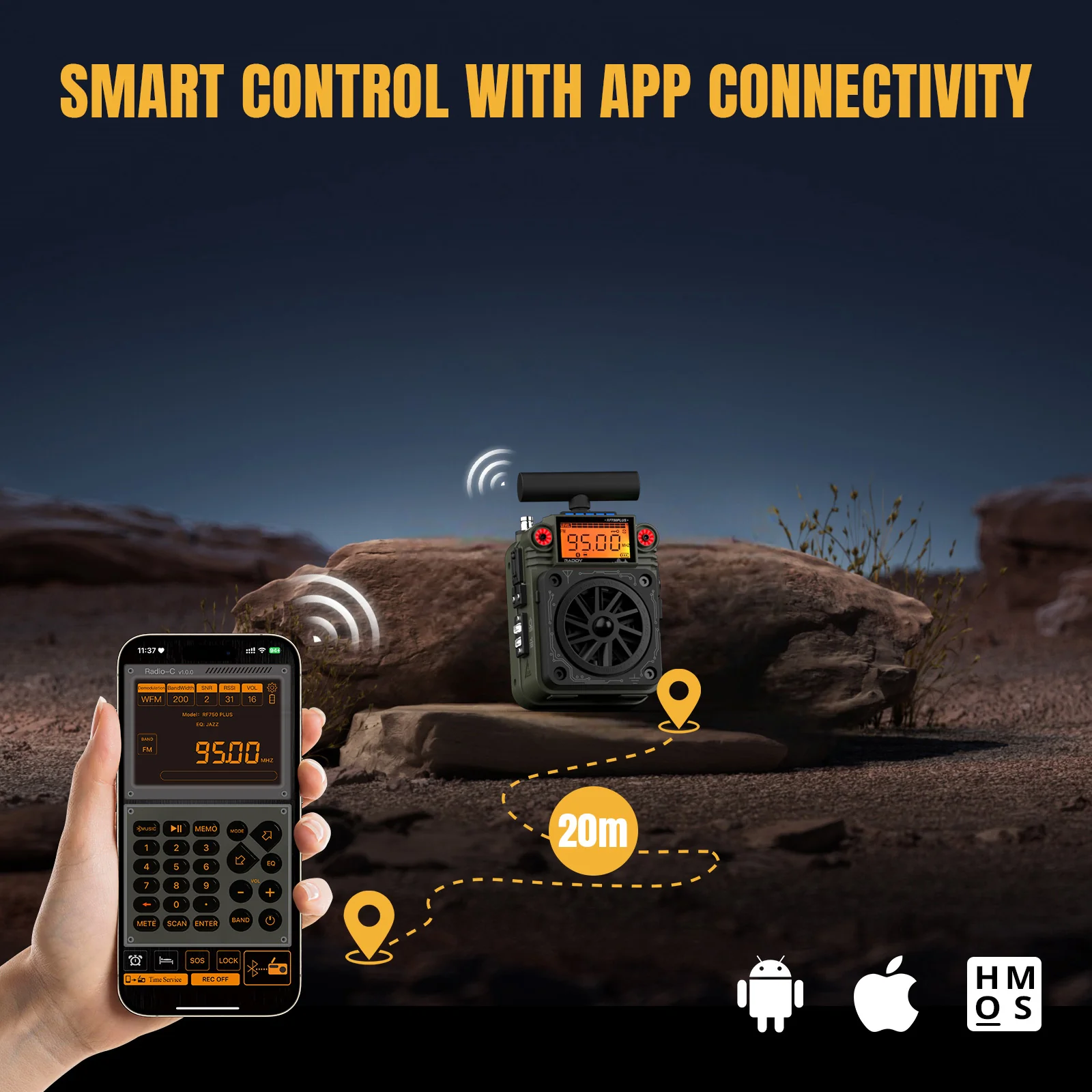 RF750 Plus AM/FM/SW Shortwave Radio - Image 3