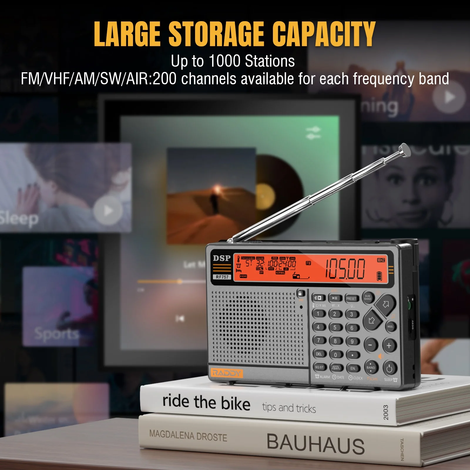 RF757 Shortwave Radio - Image 5