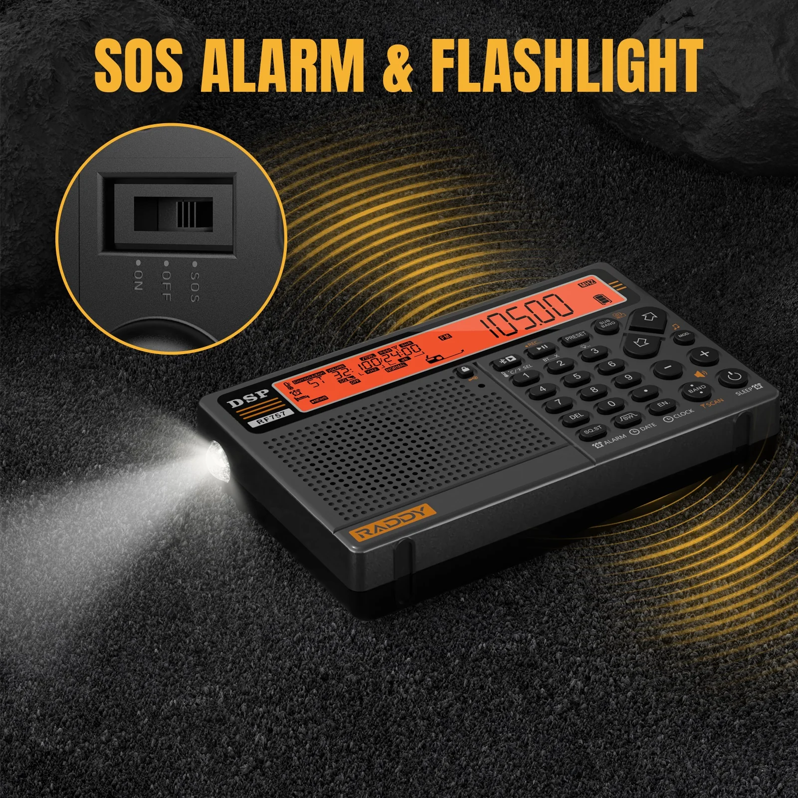 RF757 Shortwave Radio - Image 9