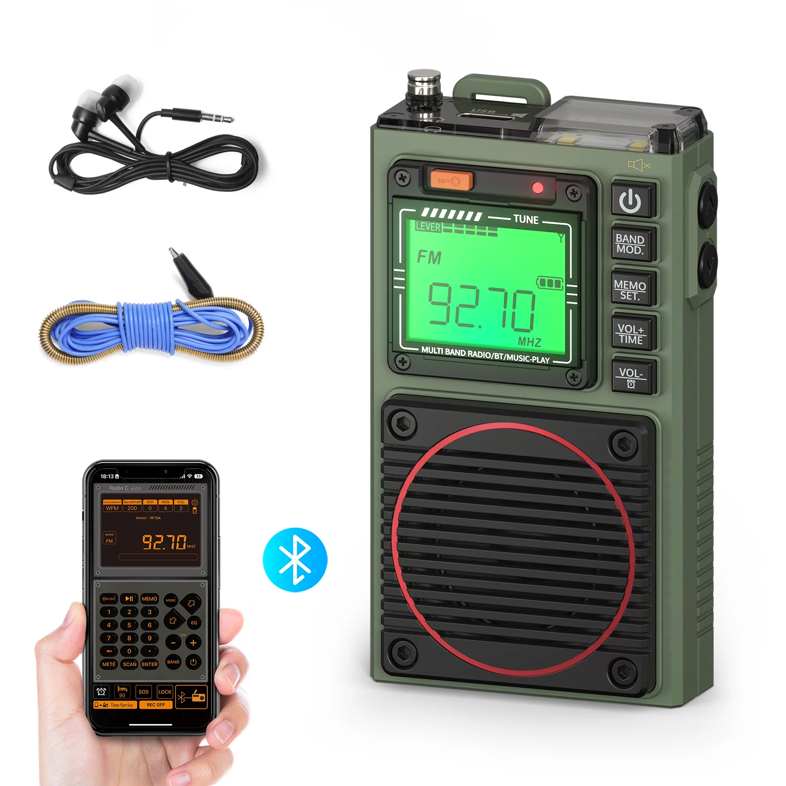 RF75A APP Control SW Radio - Image 5