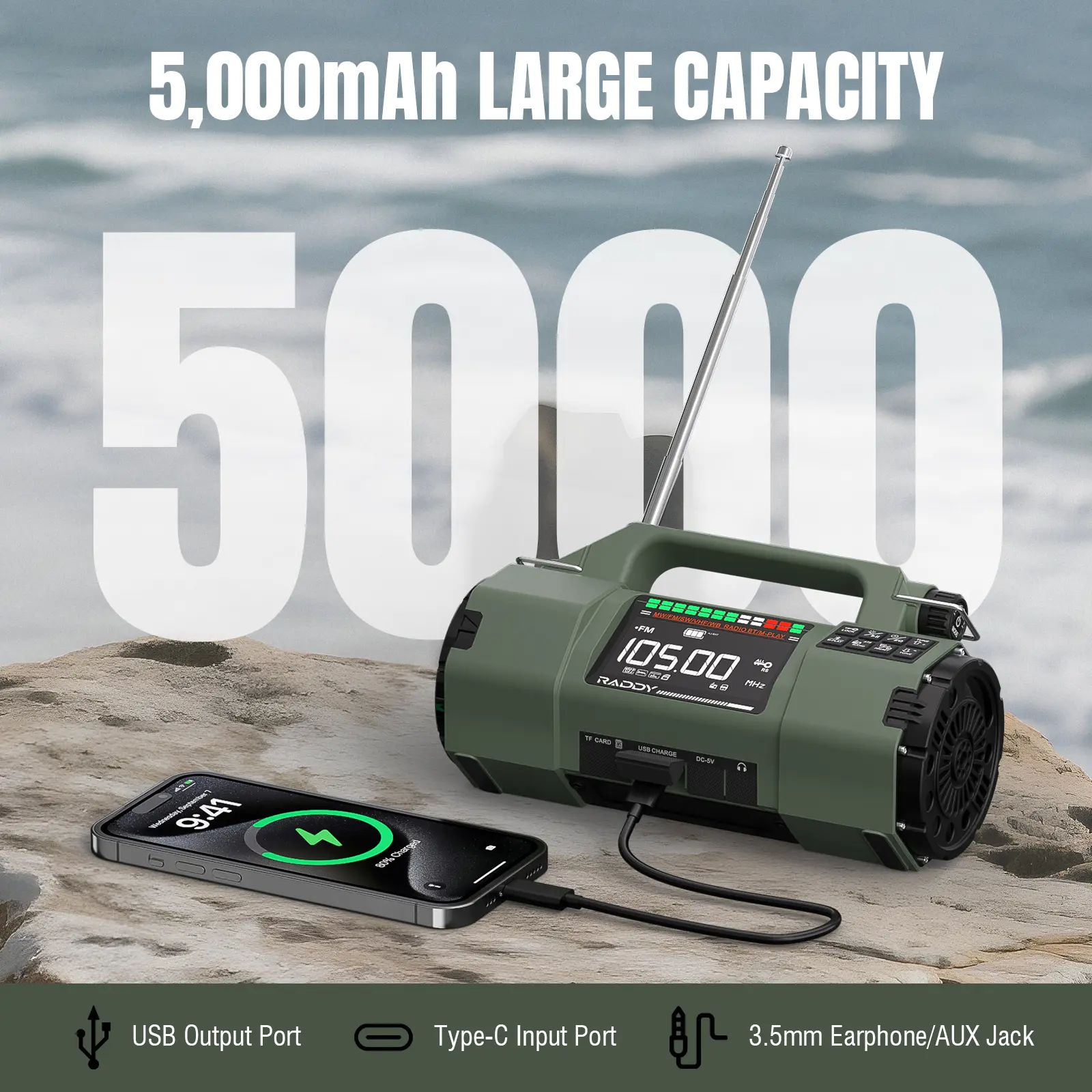 SH-907 Emergency Radio - Image 5