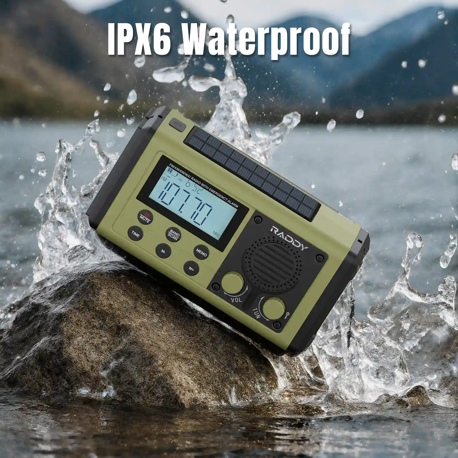 SH-908 AM/FM/SW Emergency Radio - Image 4