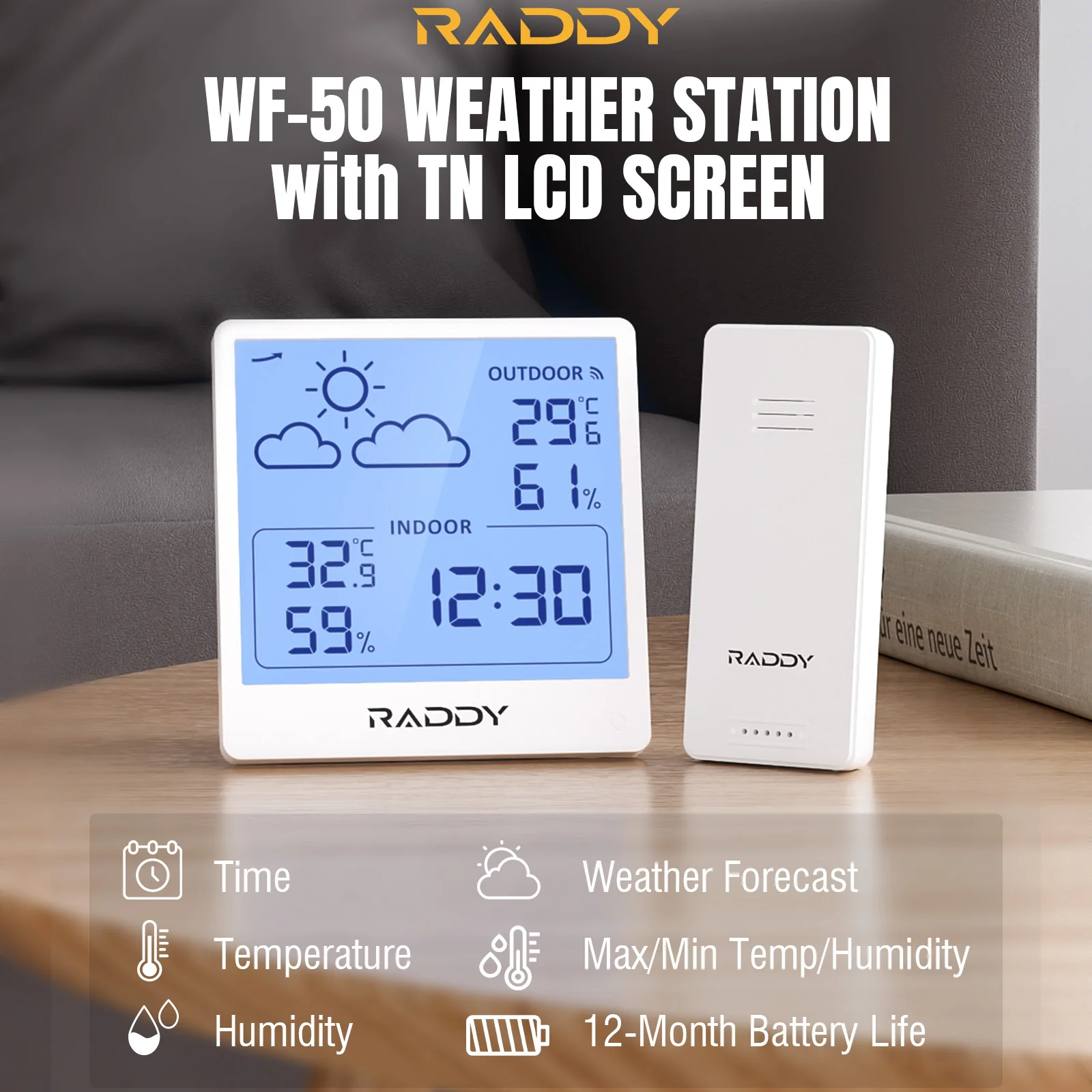 WF-50 Weather Station - Image 5