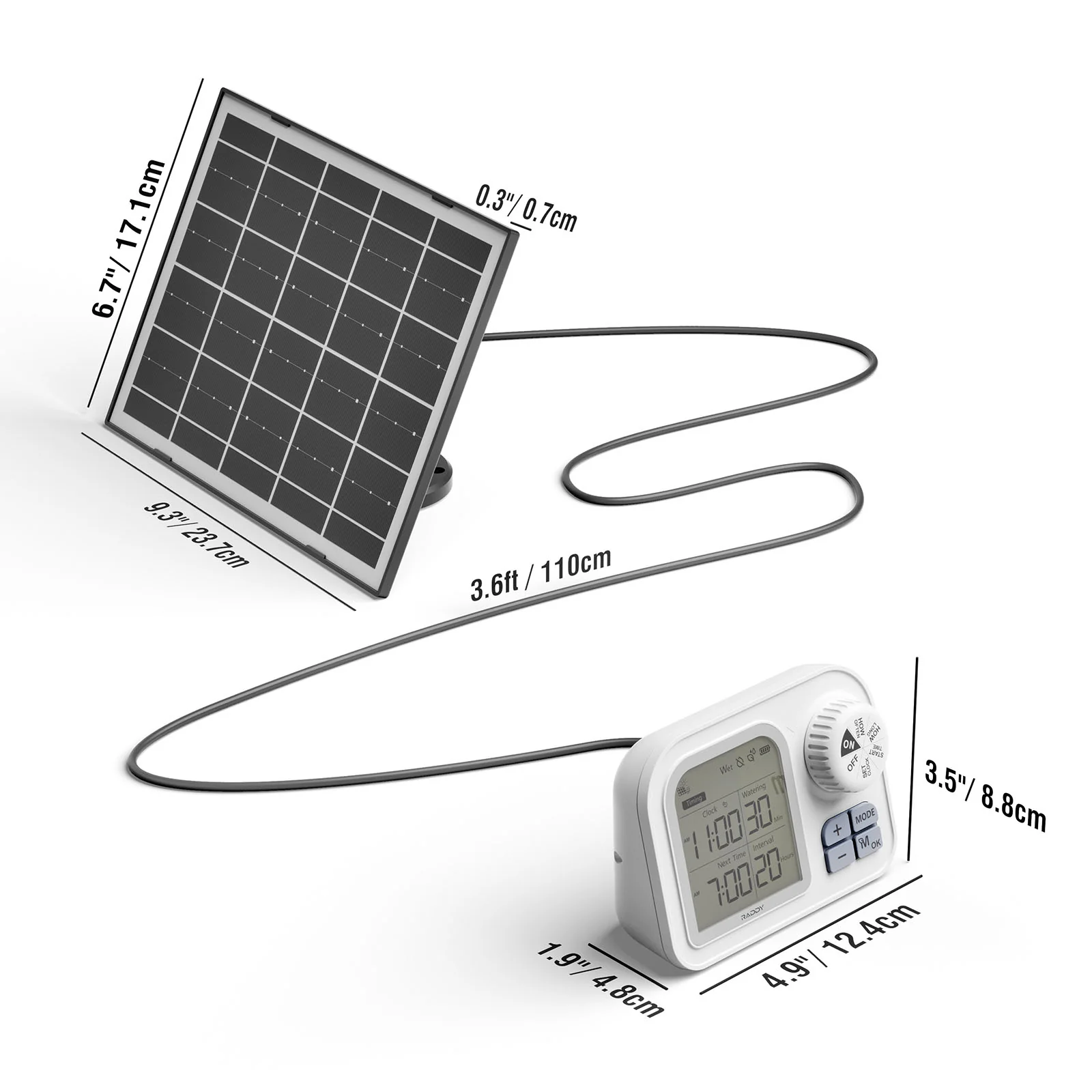 WS-7 IPX7 Solar Drip Irrigation Kit - Image 7