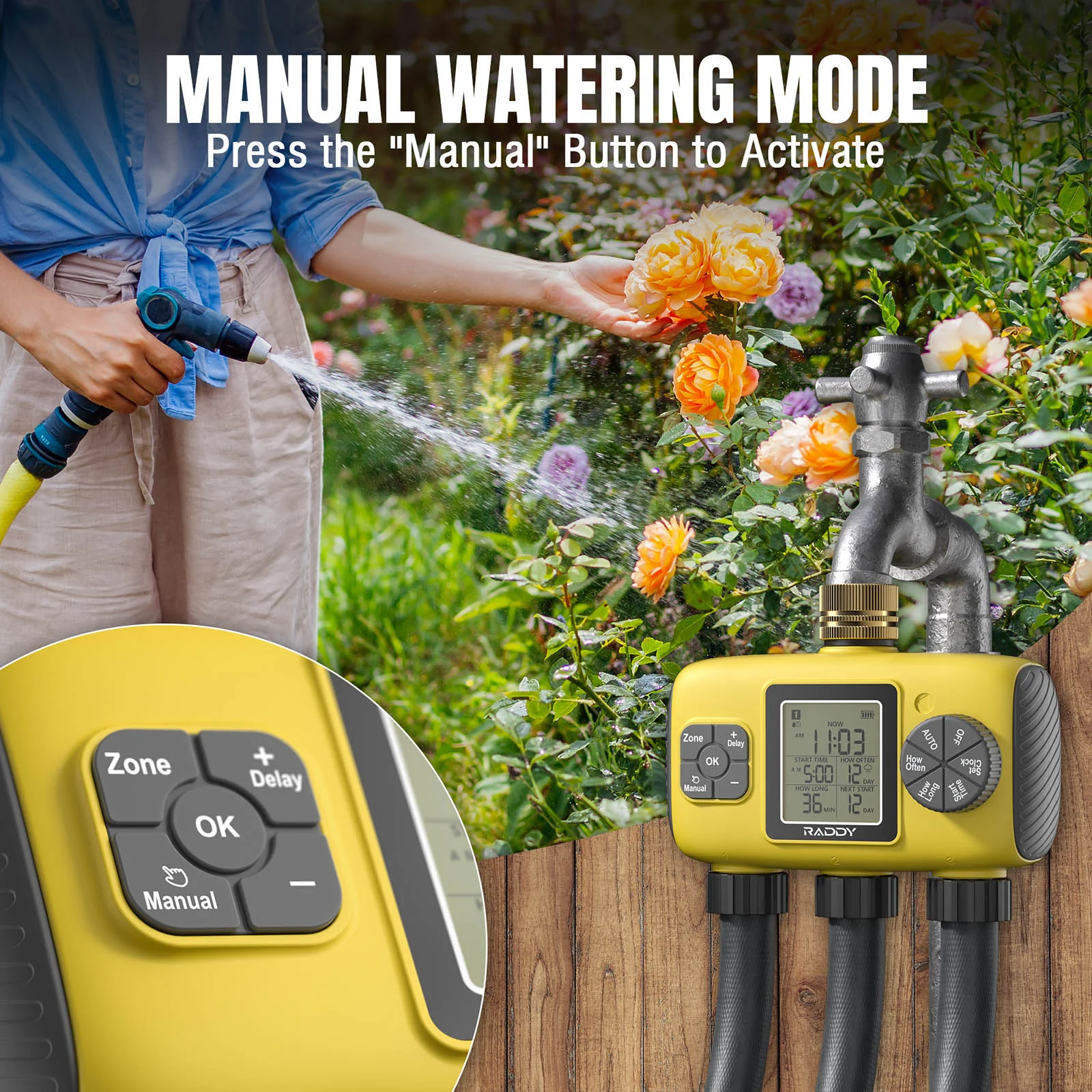 WS-8 3-Zone Sprinkler Timer - Image 9