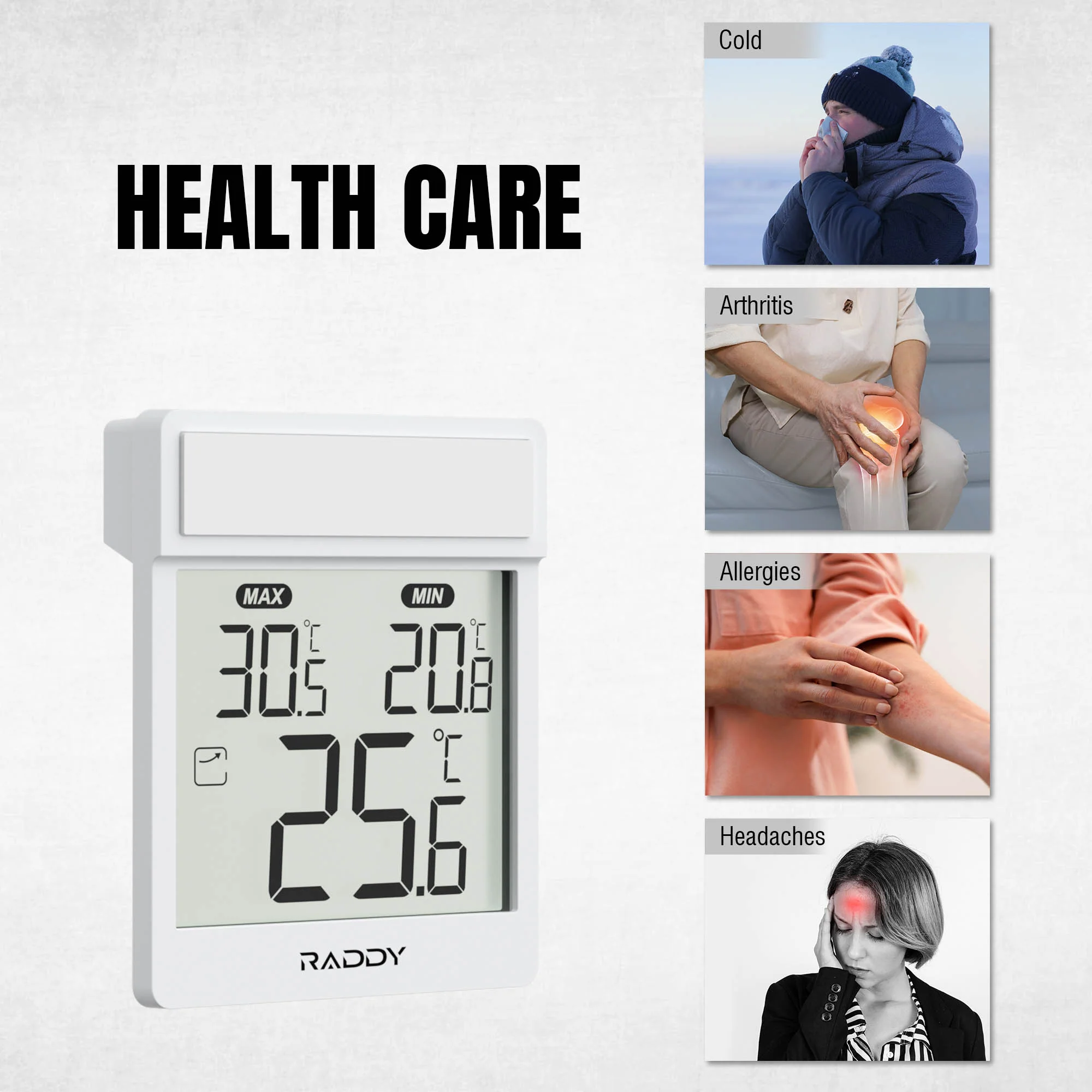 WT-1 Digital Window Thermometer - Image 8